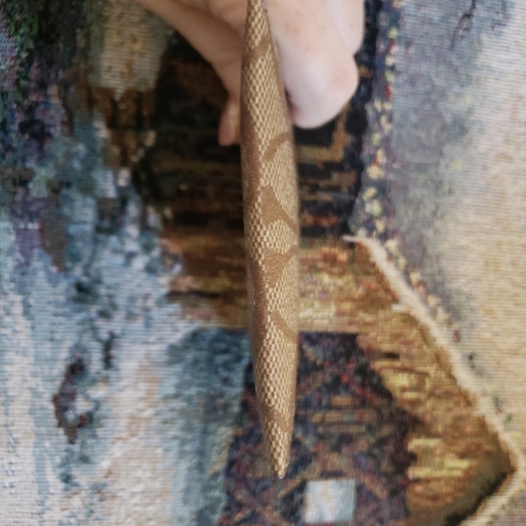 Coach Shaped Card Case in Rainbow Print - Picture 4 of 5